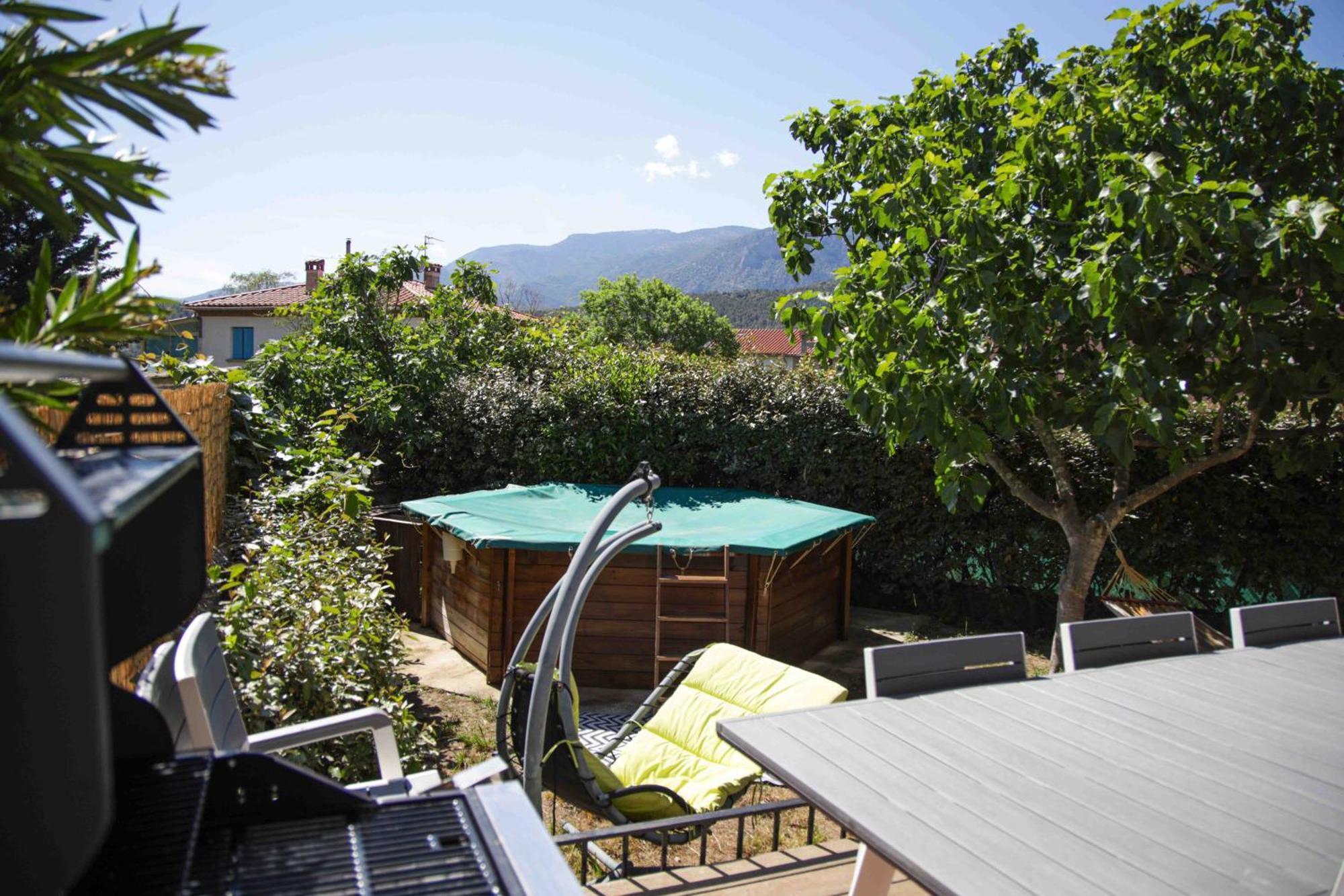 El Sola - Appartement Avec Acces Piscine Et Jardin Corneilla-de-Conflent Exterior foto